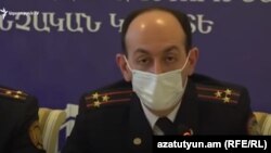 Начальник криминологического управления Следственного комитета Армении Рафаэл Варданян, 27 октября 2020 г. 