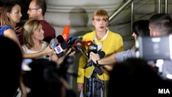Vilma Ruskoska, prokurorja e lëndës ndaj prokurores speciale, Katica Janeva