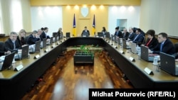 Sjednica Vlade Federacije BiH na čelu sa predsjednikom Fadilom Novalićem