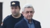 Экс-президент Армении Серж Саргсян в суде, Ереван, 25 февраля 2020 г. 