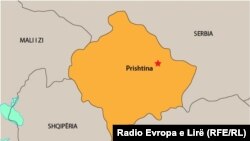 Ilustrim - Hartë - Kosova dhe shtetet që e rrethojnë