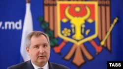 Dmitri Rogozin la Chișinău, 16 aprilie 2012