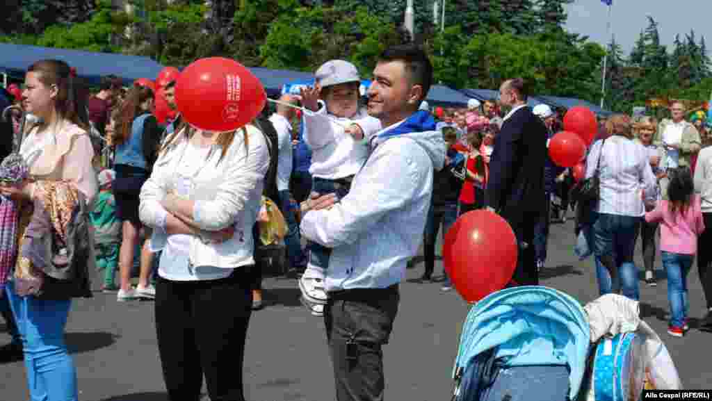 „Festivalul familiei”, în Piața Marii Adunări Naționale din Chișinău