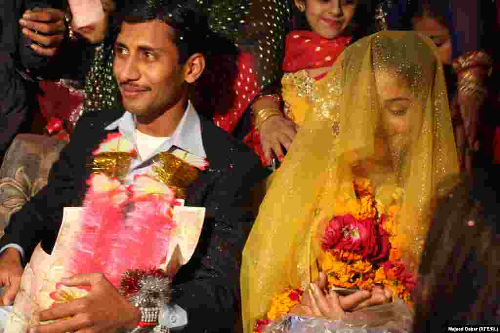 The newly weds.