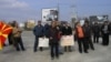Архивска фотографија - Протест на стечајците од Куманово 