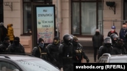 Беларускія сілавікі. Ілюстрацыйнае фота