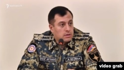 Armenia - Boris Avagian speaks during a public discussion held in the Armenian pariament, Yerevan, April 19, 2021.