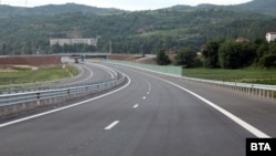Pe autostrada Struma 