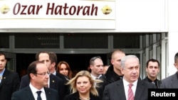 Francois Hollande i Benjamin Netanyahu u Tuluzu
