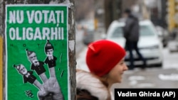 Afiș electoral, Chișinău, februarie 2019