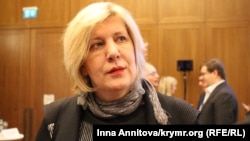 Голова комісії Ради Європи з прав людини Дуньї Міятович (архівне фото)