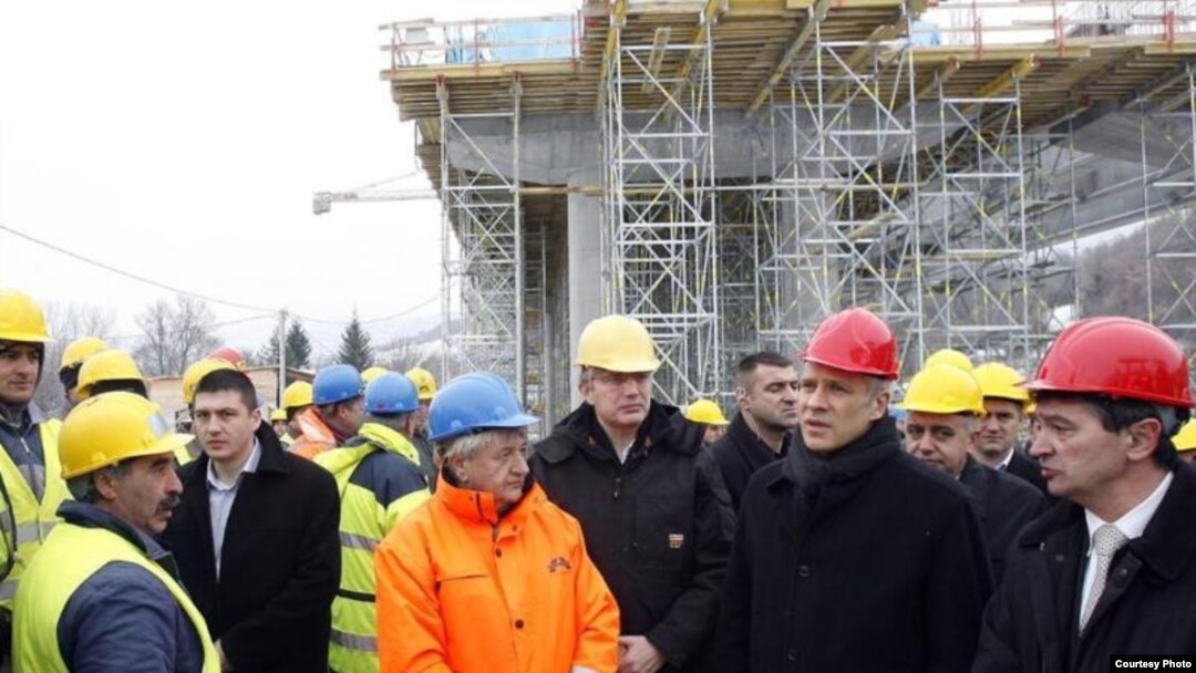 Boris Tadić na gradilištu Koridora 10, foto: FoNet