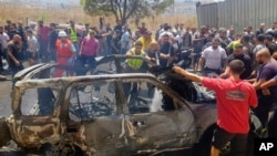 Mundan bir gün öň, Ysraýyl we Hizballah birek-biregine garşy köp sanly raketalary we dronlary atypdylar.