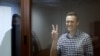 Aleksei Navalny në një seancë gjyqi.