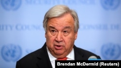 Sekretari i përgjithshëm i Kombeve të Bashkuara, Antonio Guterres.