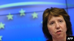 Верховний представник ЄС із закордонних справ та політики безпеки Катрін Аштон, Брюссель, 14 листопада 2011 року