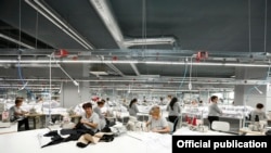 A textile factory in Armenia (file photo)