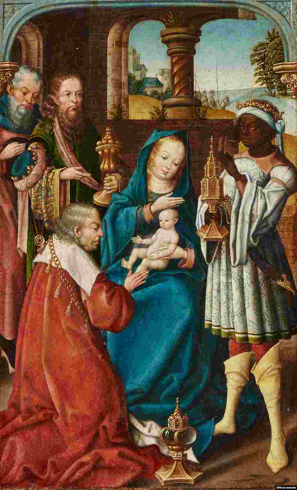 Jan Baegert (Master of Kappenberg) (1465–1535) Adorația Magilor, 1490–1510