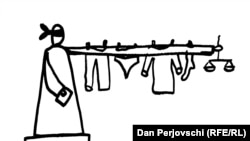 Desen de Dan Perjovschi