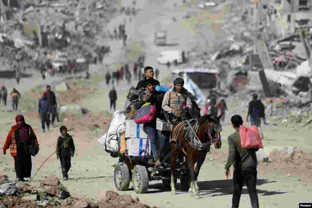 Pakti parasheh që Izraeli të tërhiqet në një zonë brenda Gazës dhe shumë palestinezëve të zhvendosur t’iu mundësohet kthimi në shtëpinë e tyre.