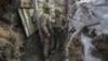 Militari ucraineni în Donbas, Avdiivka. Imagine de arhivă