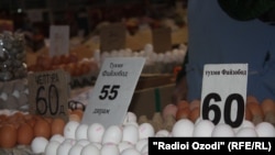 Orsýet Täjigistana satýan nebiti üçin tölegleri 5%-den gowrak galdyrandan soň, ýurtda azyk harytlarynyň bahalary ýokarlandy.