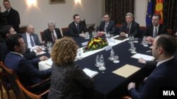 Архивска фотографија- лидерската средба за процесот за името, 27.01.2018 