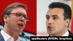 Aleksandar Vuçiq dhe Zoran Zaev 