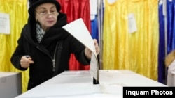 Glasanje na izborima u Bukureštu, Rumunija, 1. decembra 2024.