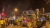 Studenții și fermierii au protestat la Novi Sad și au blocat un pod. 1 Februarie 2025. 