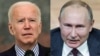 Presidenti amerikan Joe Biden dhe homologu i tij rus Vladimir Putin.