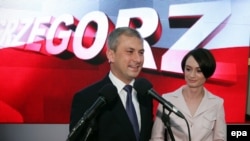 Гжегож Наперацкий и его супруга Малгожата