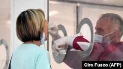 Test de Covid-19, Italia, iunie 2020.