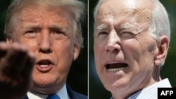 Presidenti i SHBA-së, Donald Trump, dhe kandidati për president, Joe Biden.